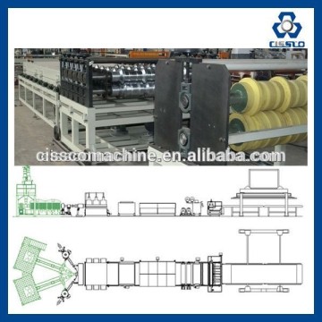 TRANSPARENT WAVE SHEET EXTRUSION MACHINE, TRANSPARENT PC WAVE SHEET EXTRUSION LINE