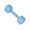 Dumbbell Infant Rattle Silicone Teething Toy