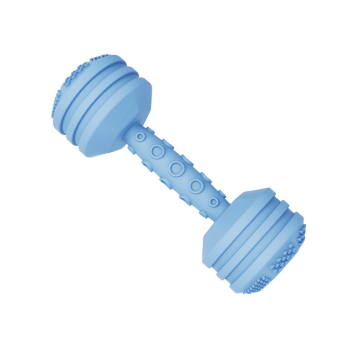 Dumbbell Infant Rattle Silicone Teething Toy