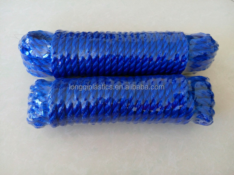 Plastic Polyethylene rope and twine used as fishing / packing rope twine