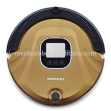 New technology golden robot vacuum cleaner multi cleaning modes