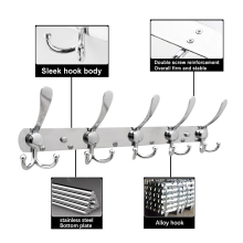 Wall hook hardware coat hooks