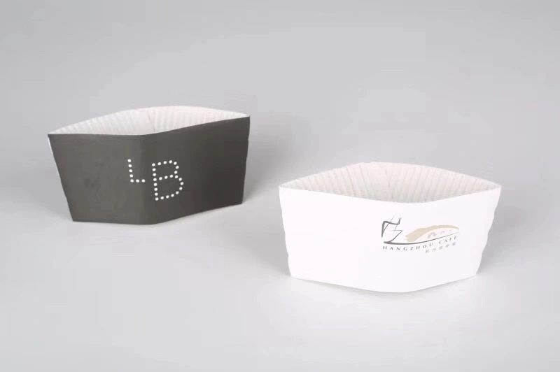 Hot Paper Cup Sleeve, Custom Paper Coffee Cup Sleeve with Logo, Coffee Paper Cups