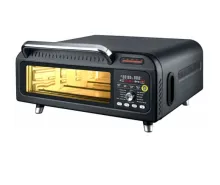 Multifunctional Air Fryer Oven Electric Pizza Oven Combo with Recipes and 6 Accessories