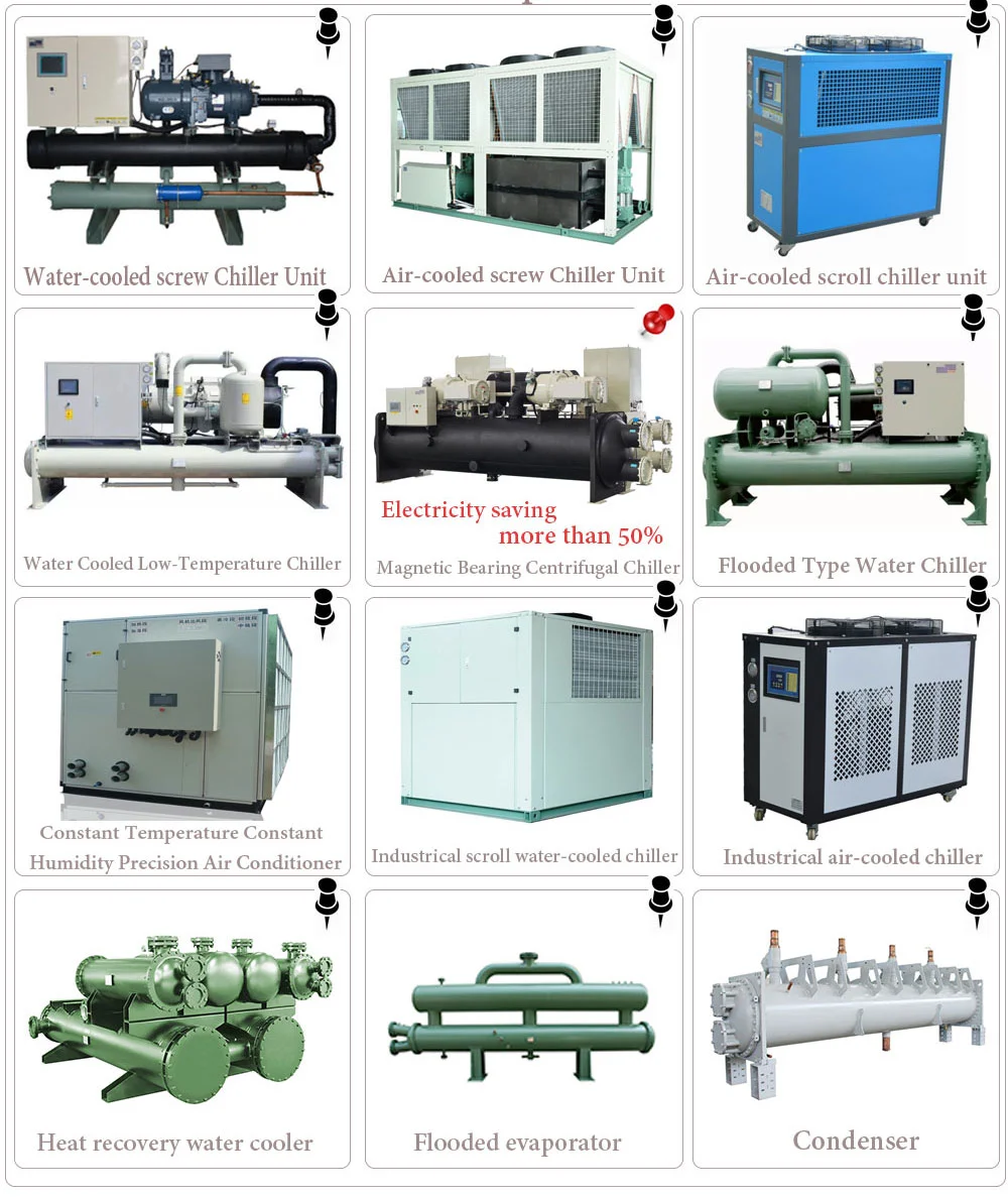 Air Cooled and Water Cooled Glycol Chiller