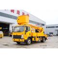 HOWO aerial work platform truck with insulated bucket