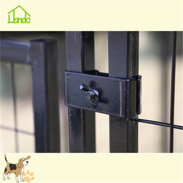 Outdoor huge steel pet dog kennels with cover