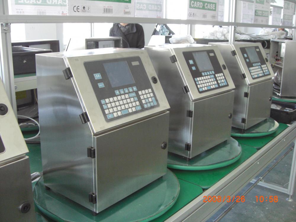 Small Character CIJ Industrial Continuous Inkjet Printer