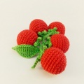 Vente chaude belle 100% coton crochet jouet fruits