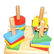 Infant toys column shape intelligent building blocks