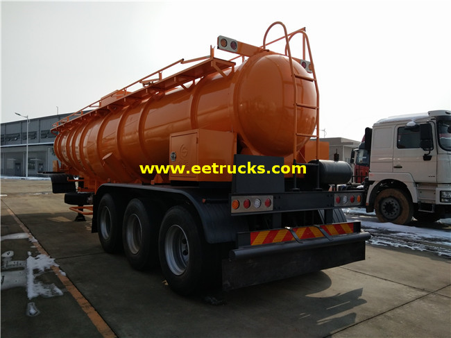 21cbm Sulfuric Acid Transportation Semi-Trailers