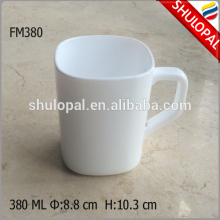 Opal Glassware Square Opal glass Mug 13oz square mug