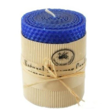 Handmade pure organic natural beewax candle