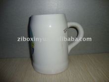 White beer mug promotion