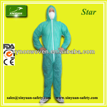 Disposable Polypropylene Coveralls