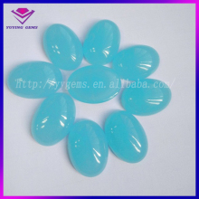 Light Aqua Blue Gems Crystal Price Oval Glass Cabochons