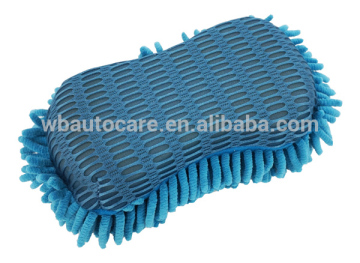 Microfiber Car Wash Sponge, Car Wash Sponge, Chenille Car Wash Sponge