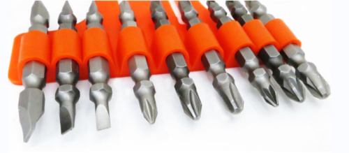 New 9pcs double-ended screwdriver bits