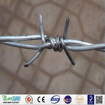 Hot Dip Galvanized Double Twist Barbed Wire