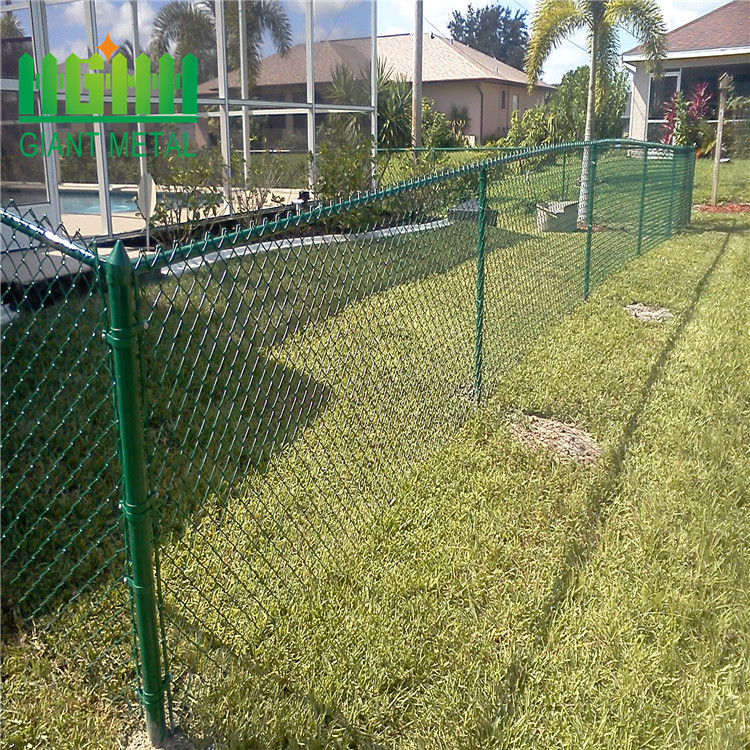 decorative chain link fence