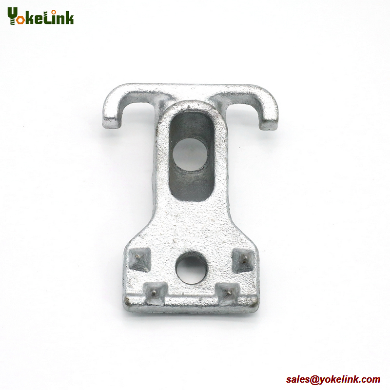 Öntött gömbgrafitos öntöttvas horog Itegral fogakkal