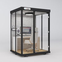 Soundproof room portable vocal recording studio