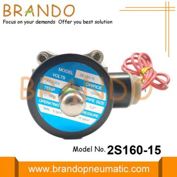 1/2 Inch 2S160-15 Válvula solenoide de acero inoxidable 24V