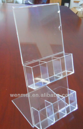 Clear Acrylic Postcard Pocket Display (AH-002 )