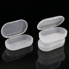 Factory Custom Logo Plastic Hard PP Tool Earphone Case Matt Hearing Protection Earplug box