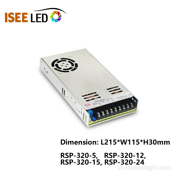 Spínací napájení Meanwell RSP-200 s PFC