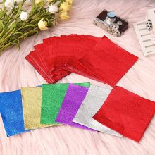 Foil Candy Wrappers - Square Aluminium Foil Paper for DIY Candy Packaging
