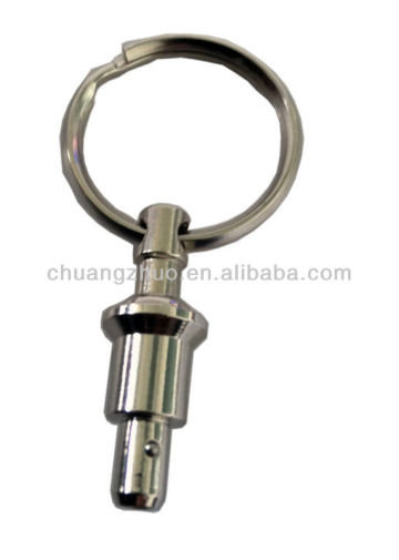 Fashion Metal Detachable Keychain, Pull buckle , Rotary keychain