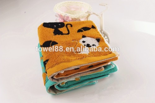 Customized Jacquard 100% cotton face towel