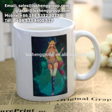 white printer custom ceramic coffee cup