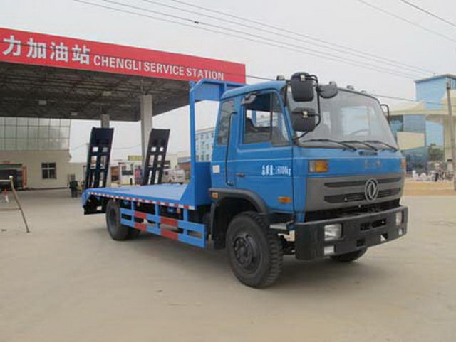 Dongfeng Teshang 10-16T Low شاحنة مسطحة منخفضة