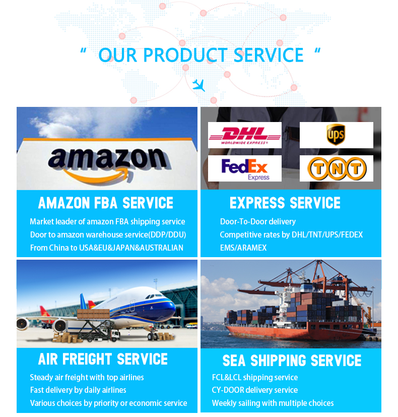 Door to door service forwarding ocean freight forwarder sea freight from China to USA Amazon fba