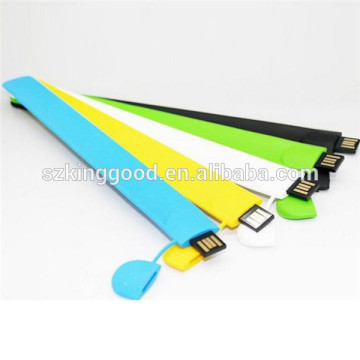 OEM Promotional Gift Silicon Bracelet USB Pen Drive
