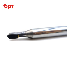 PCD extra long reach ball nose end mill