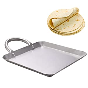 Square Stainless Steel Comal