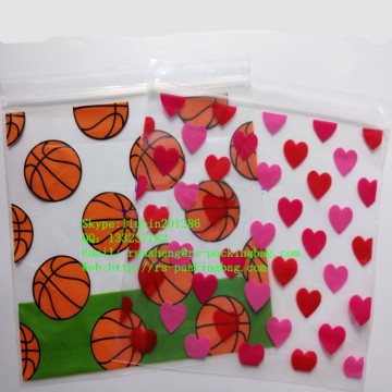 laminated BOPP ziplock bag for clothes with printing