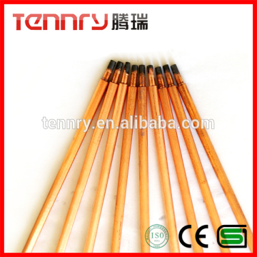 Round Copper-coated Graphite Electrodes