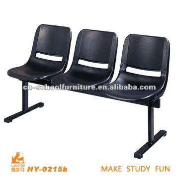 Plastic 3-seater waiting chair