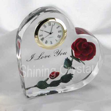 glass crystal wedding gift