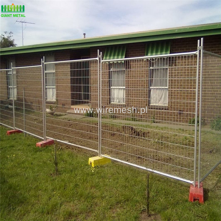 used temporary fence panles