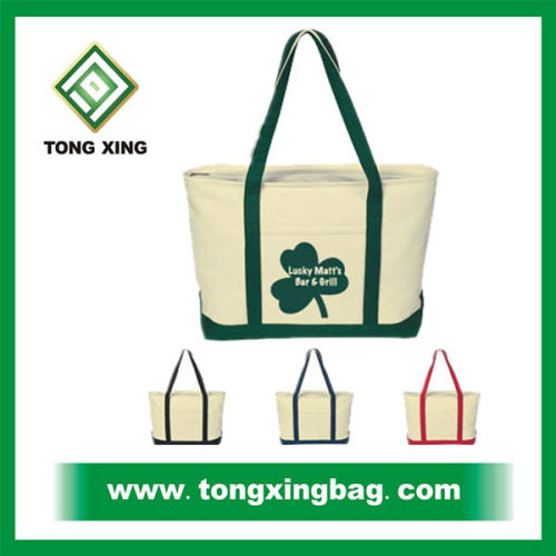 Lowest price china supplier custom cotton shopping bag