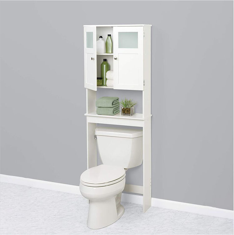 White Toilet Rack 1 Jpg