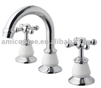 2015 Special design Double handle basin faucets