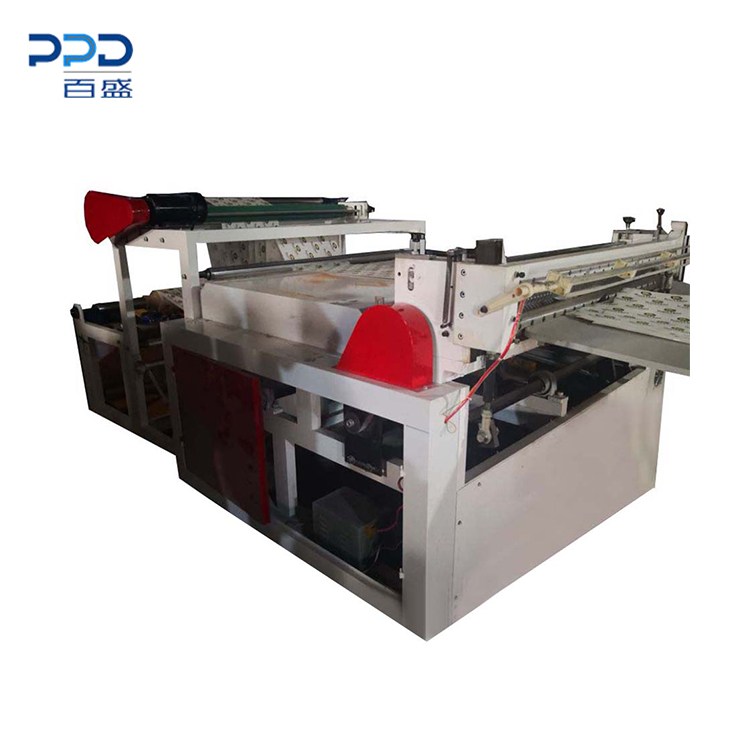 PPD-FPS600 Factory Price High Speed 3kw Wax Paper Baking Paper Food Silison Paper Sheeter Machine