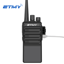 ETMY ET-99 VHF Wireless Portable Radios with Speaker Microphone - Talkie Walkie