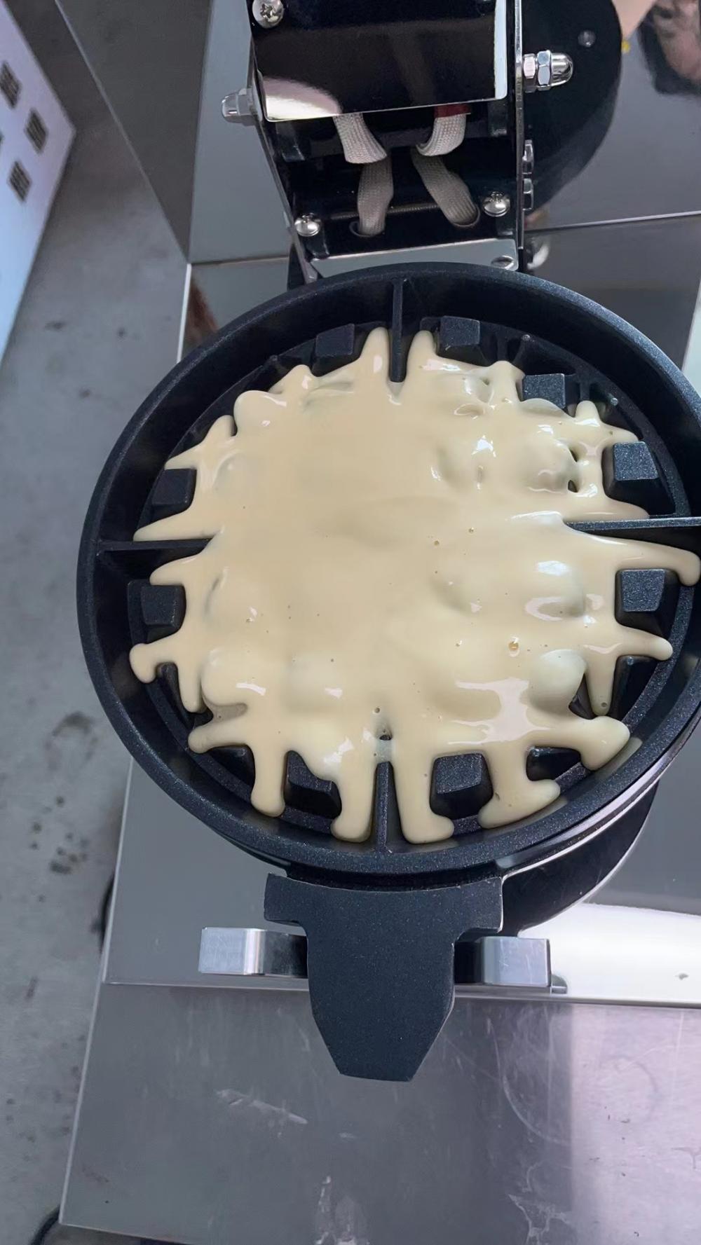 Roatary Waffle Maker avec acier inoxydable à vendre